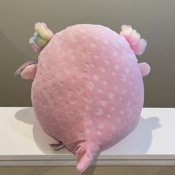 LAST NWT 14” Cressida the Glow in the Dark Axolotl Squish - Picture 3 of 6